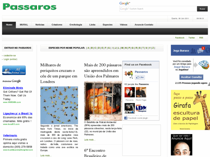 www.passaros.com