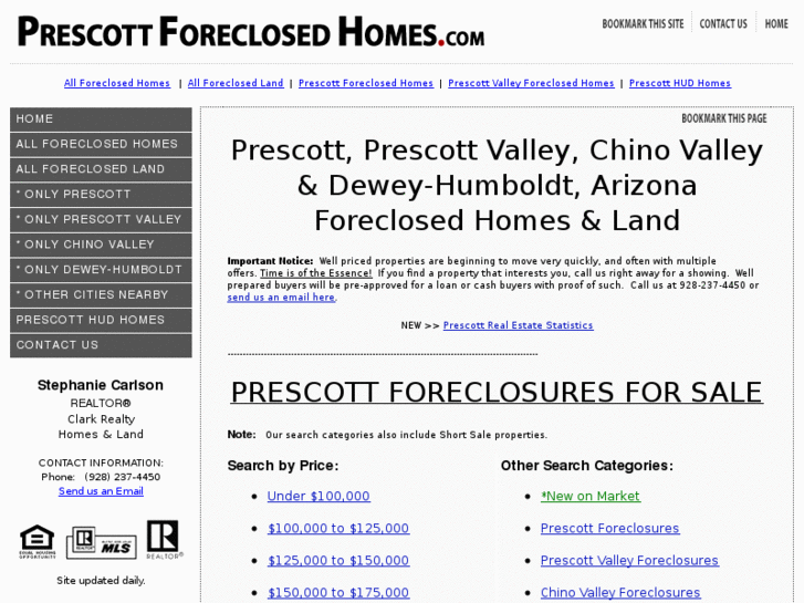 www.prescottforeclosedhomes.com