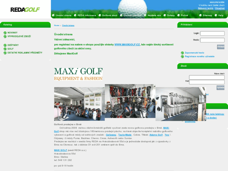 www.redagolf.cz