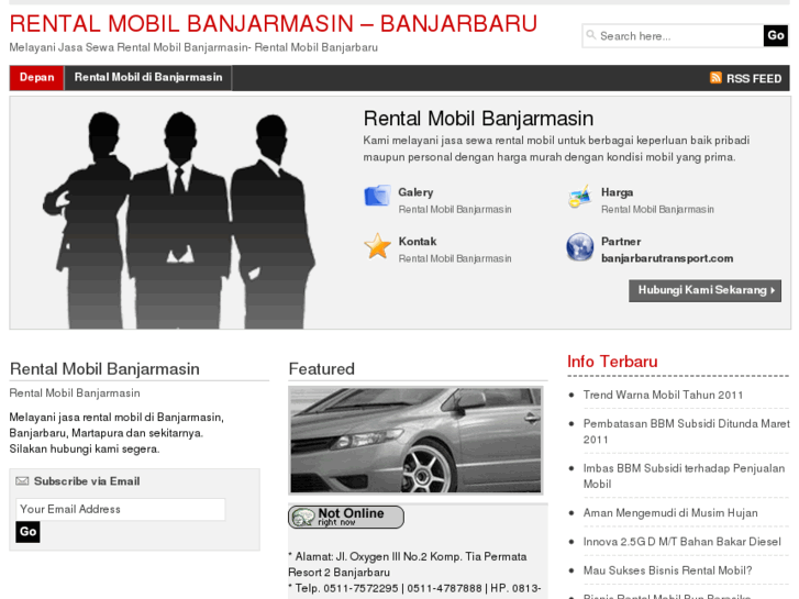 www.rentalmobilbanjarmasin.com