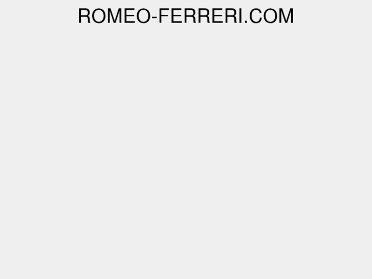 www.romeo-ferreri.com