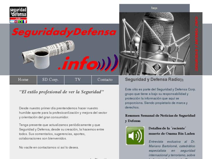 www.seguridadydefensa.info