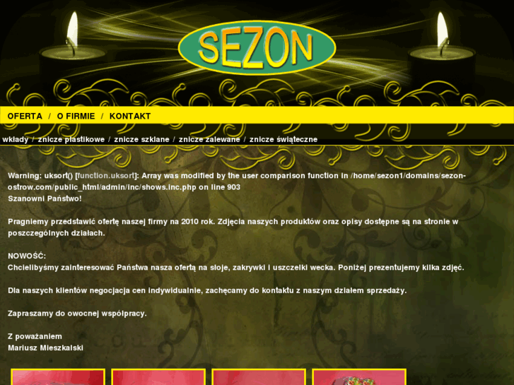 www.sezon-ostrow.com