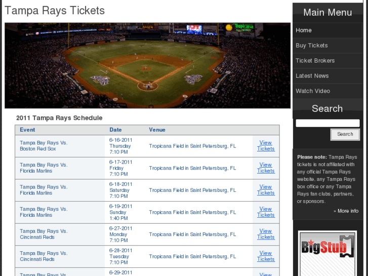 www.tamparaystickets.com