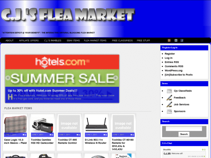 www.cjsfleamarket.net