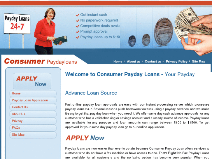 www.consumerpaydayloans.com