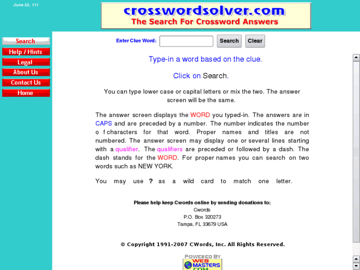 www.cwords.com