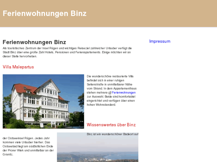 www.ferienwohnungen-binz.net