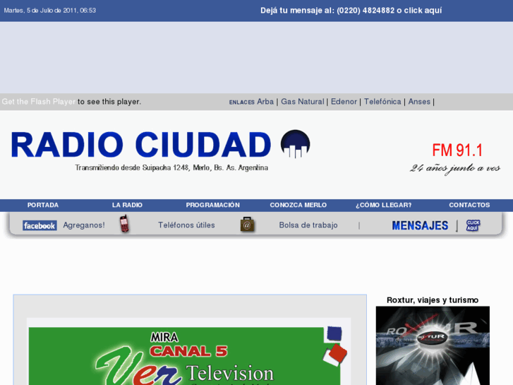 www.fmradiociudad.com