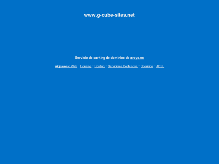 www.g-cube-sites.net