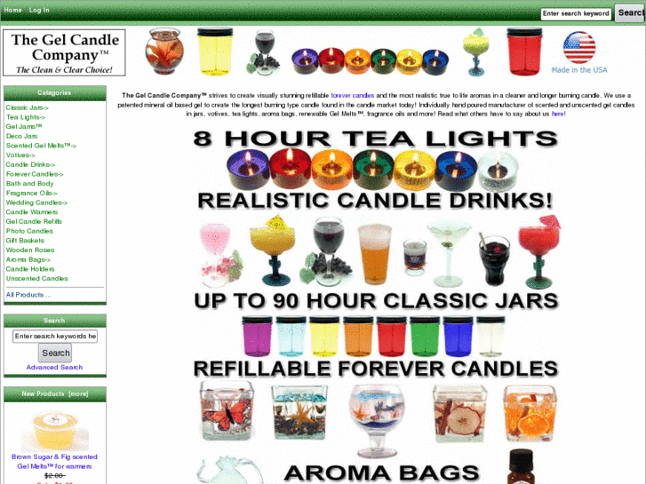 www.homemadegelcandles.com