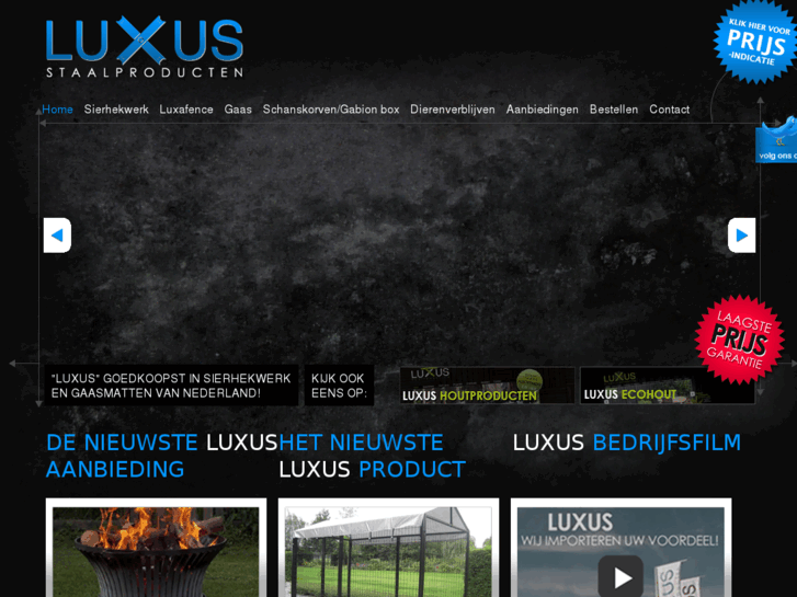 www.luxus-staalproducten.nl