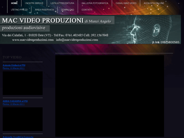 www.macvideoproduzioni.com