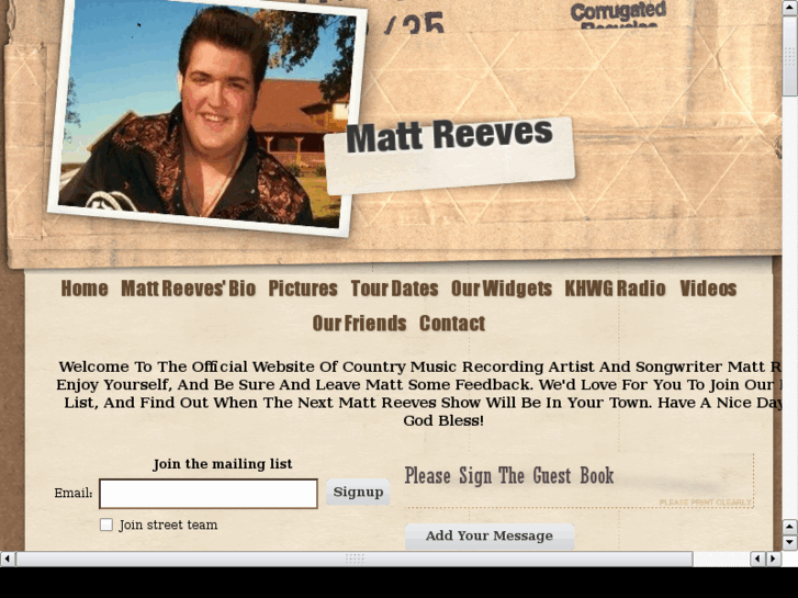 www.mattreeves.net