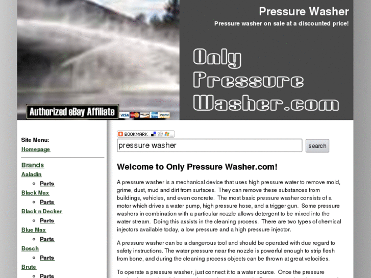 www.onlypressurewasher.com