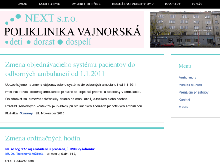 www.poliklinika-vajnorska.sk