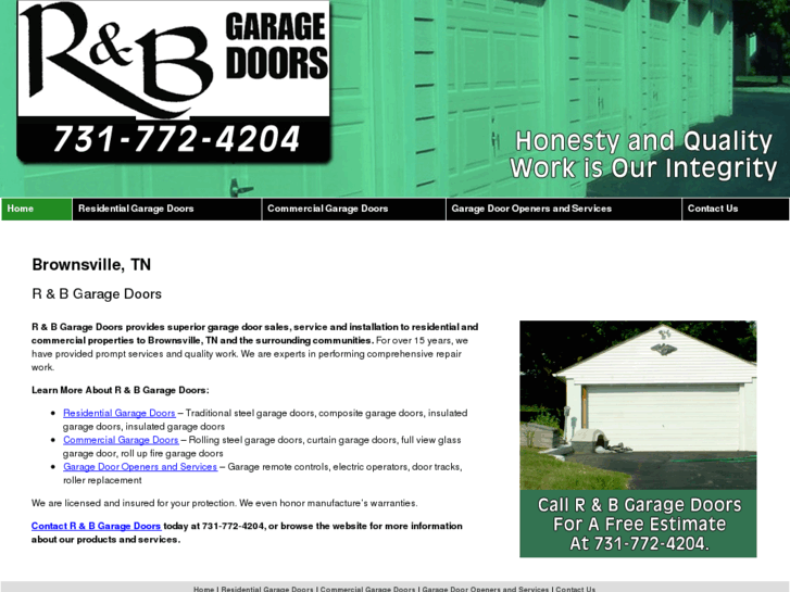 www.randbgaragedoors.com