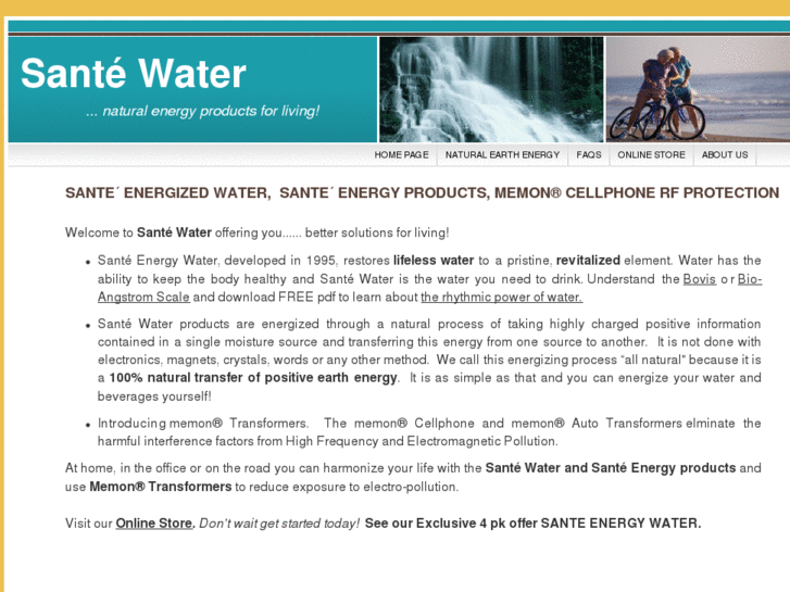 www.santewater.com