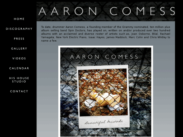 www.aaroncomess.com