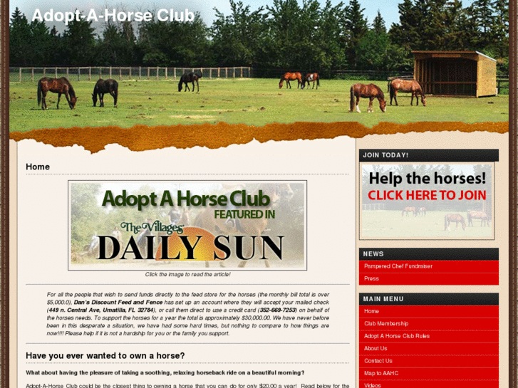 www.adoptahorseclub.com