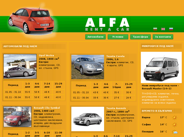 www.alfarentacarbg.com