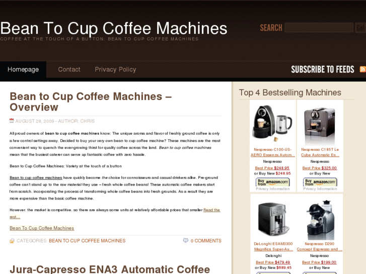 www.beantocupcoffeemachines.org