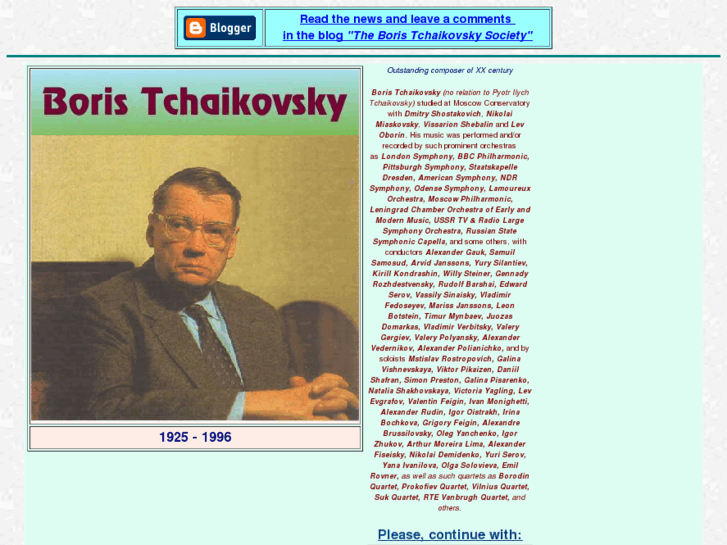 www.boris-tchaikovsky.com