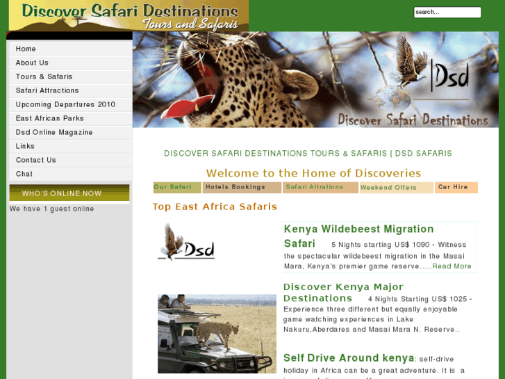 www.destinationsafaris.com