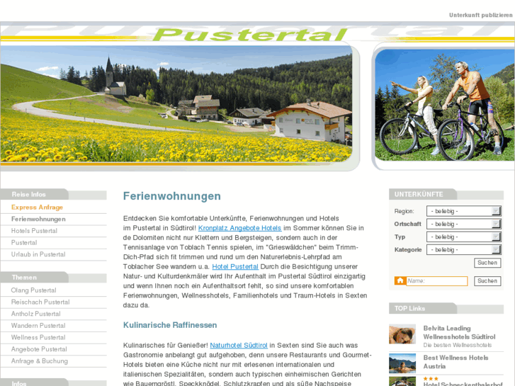 www.ferienwohnungen-pustertal.de