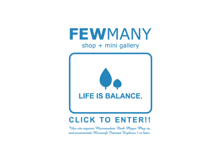 www.fewmany.com