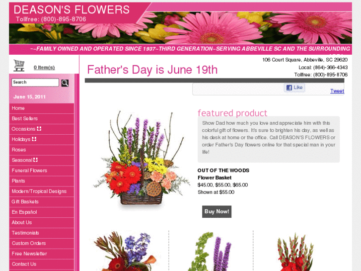 www.flowershopabbevillesc.com