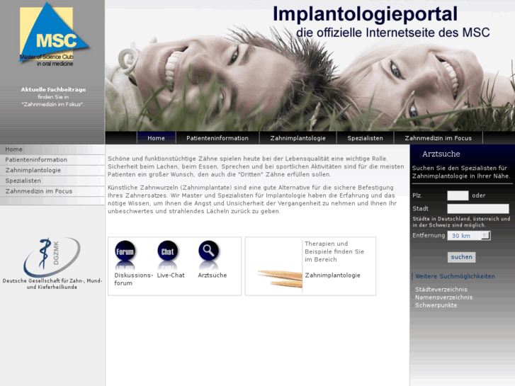 www.implantologieportal.de