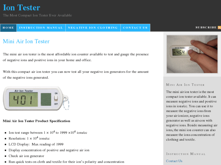 www.iontester.com