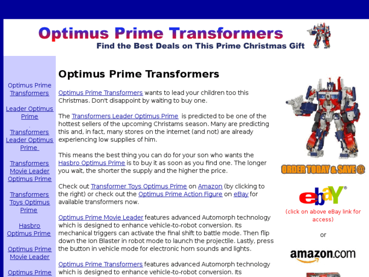 www.optimusprimetransformers.com