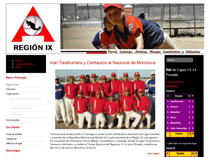 www.regionixbeisbol.com