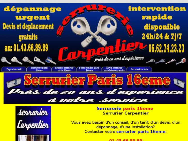www.serruriers-paris-16eme.com