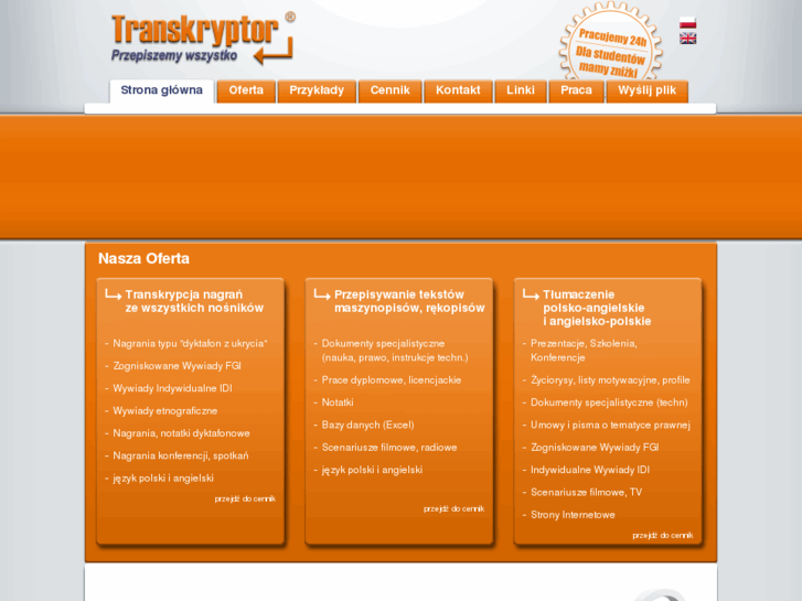 www.transkryptor.pl