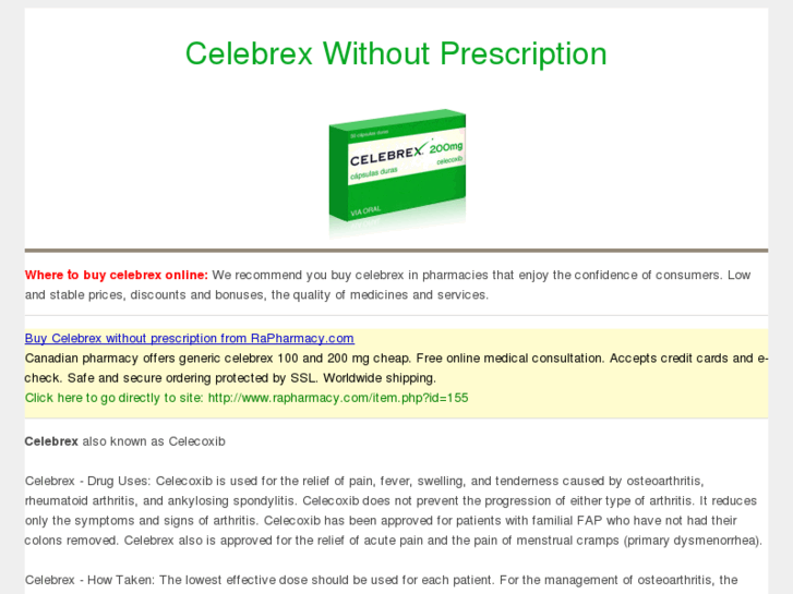 www.celebrexwithoutprescription.com