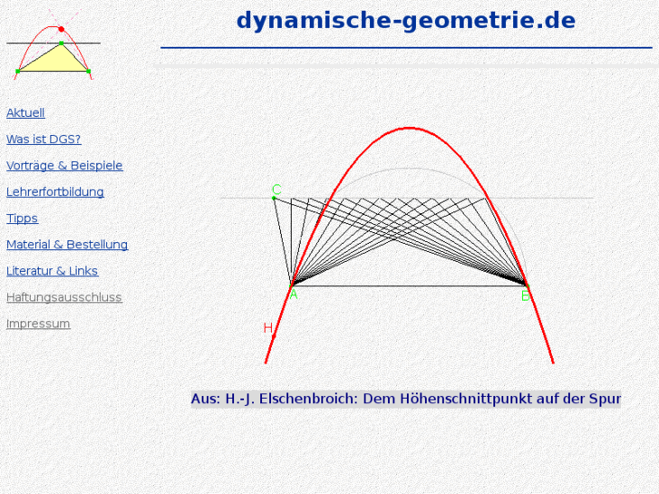 www.dynamische-geometrie.de