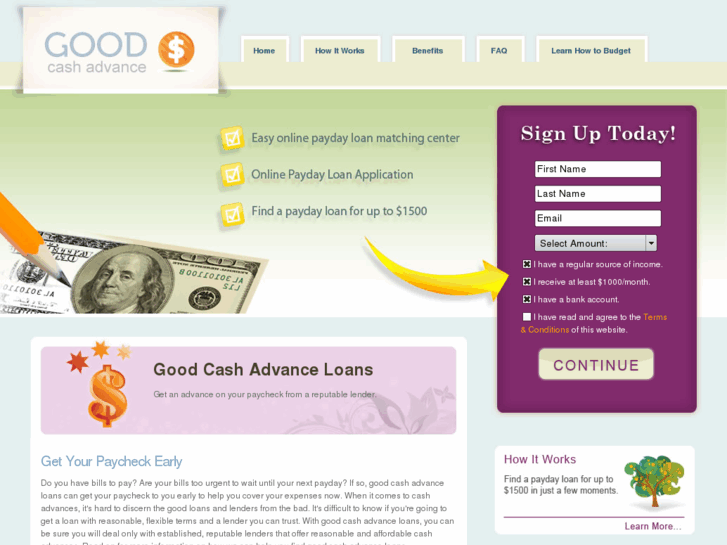 www.goodcashadvance.com