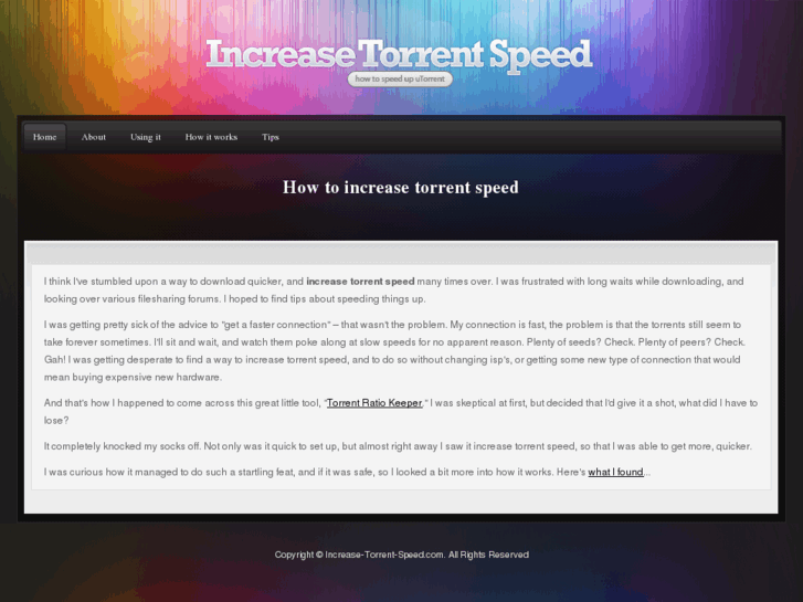 www.increase-torrent-speed.com