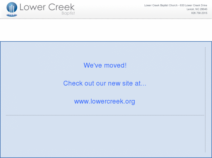 www.lowercreekbaptistchurch.org