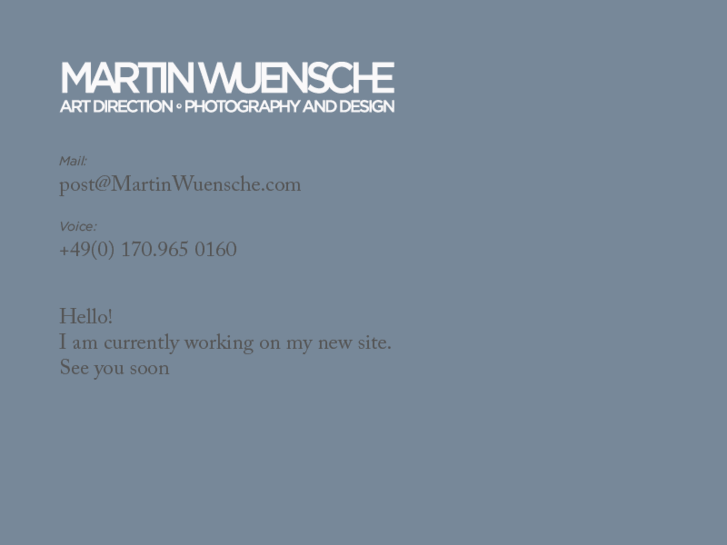 www.martinwuensche.com