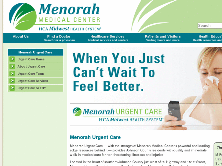 www.menorahurgentcare.com