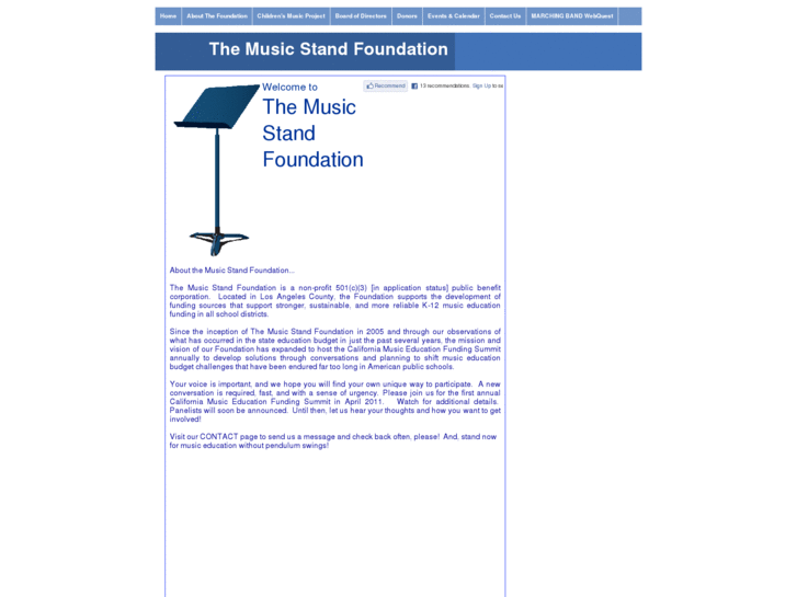 www.musicstandfoundation.org