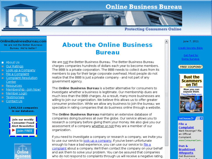 www.onlinebusinessbureau.com