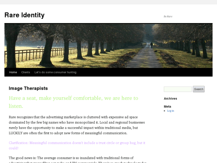 www.rareidentity.com