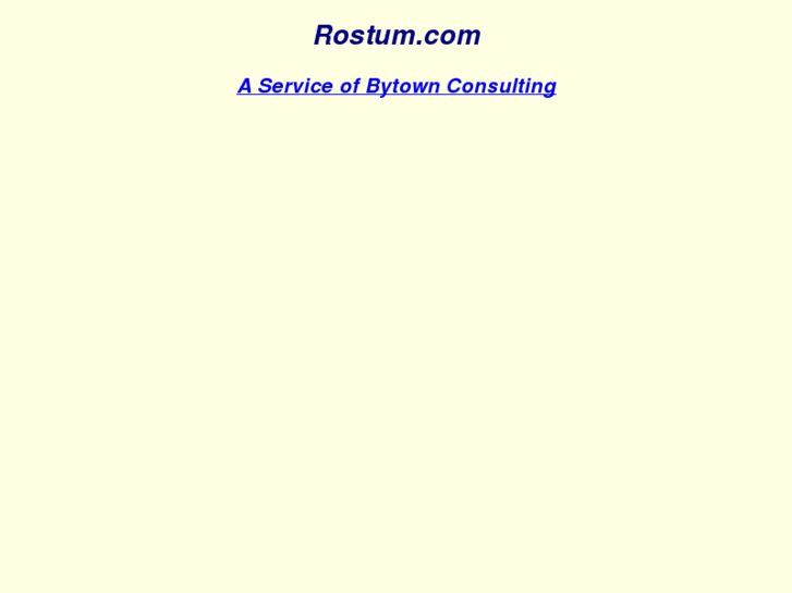 www.rostum.com