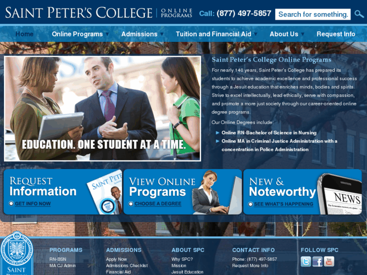 www.saintpeterscollegeonline.com