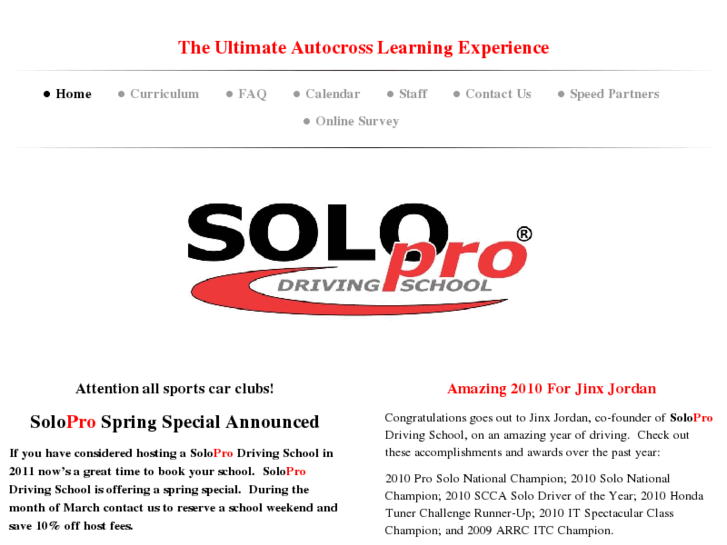 www.soloprodrivingschool.com